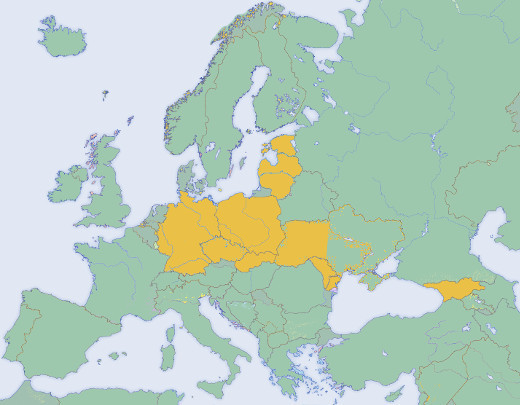 Übersichtskarte unserer Reiseziele in Europa