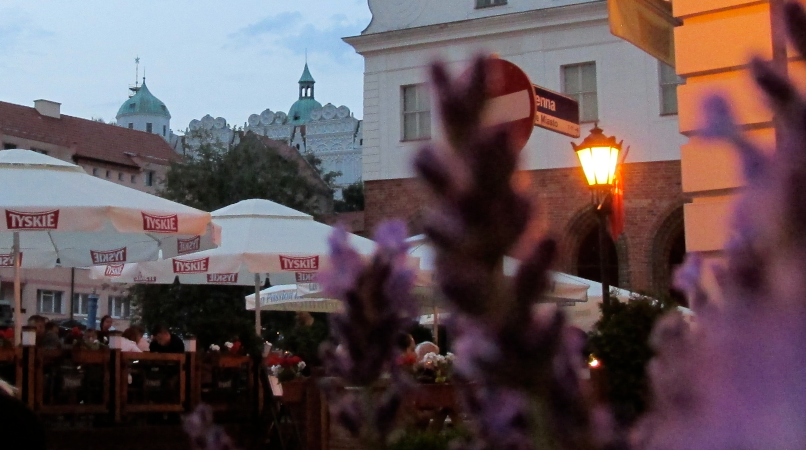 Blick in die neue Altstadt Szczecins