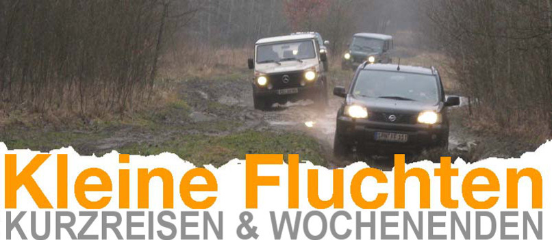 Die 4x4eastward Kurzreisen und Wochenenden